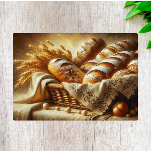 Glass Chopping Board - Thanksgiving - LB Prints