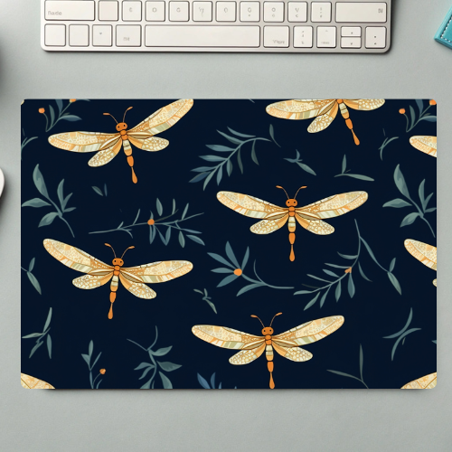 Rectangle Mouse Pad - Dragonfly - LB Prints