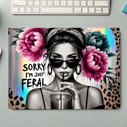 Rectangle Mouse Pad - Sassy Girl - LB Prints
