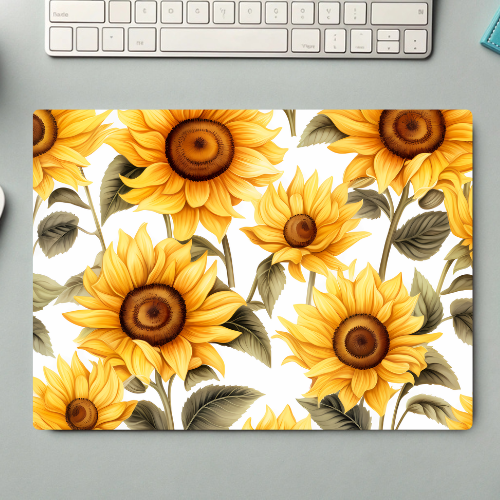Rectangle Mouse Pad - Sunflower - LB Prints