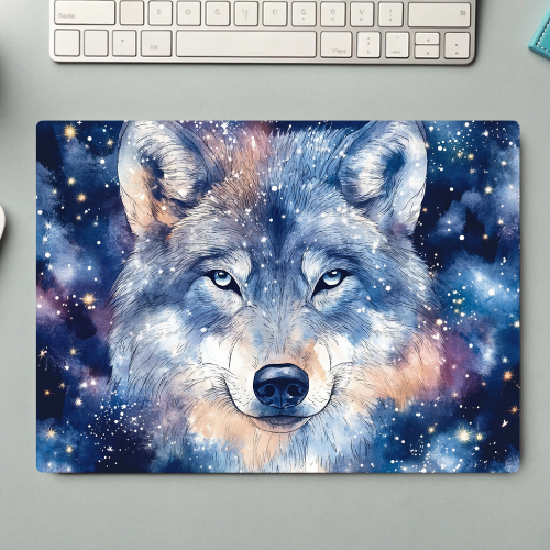 Rectangle Mouse Pad - Wolf - LB Prints