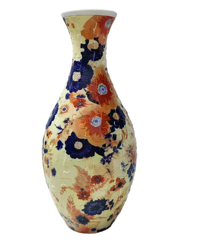 3D Puzzle Vase - DIY Living Room Decoration - LB Prints