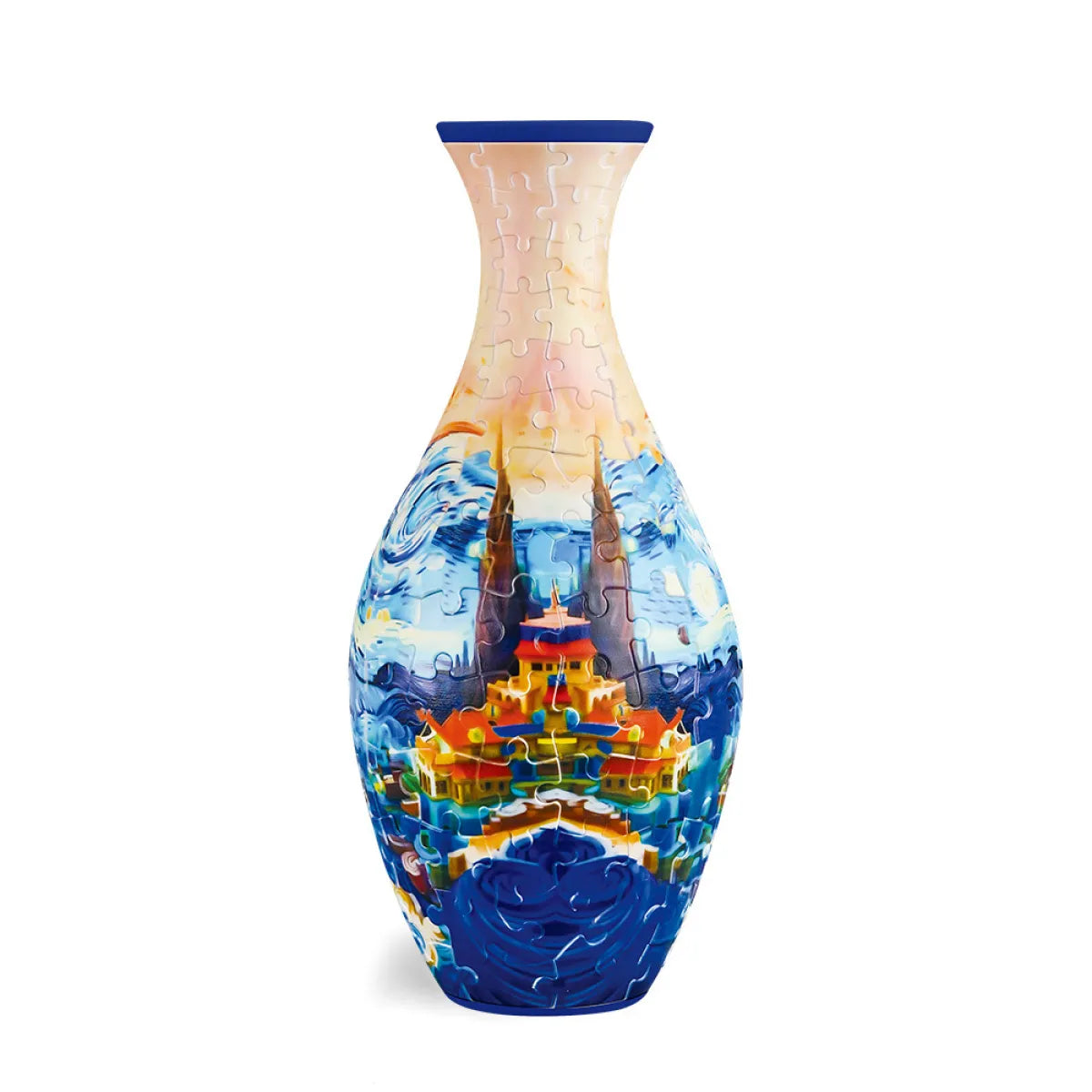 3D Puzzle Vase - DIY Living Room Decoration - LB Prints