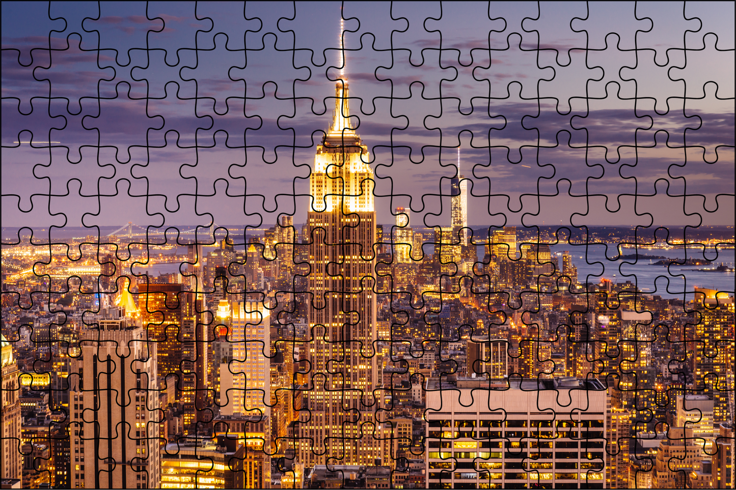 City Jigsaw Puzzle 252 Pieces - LB Prints