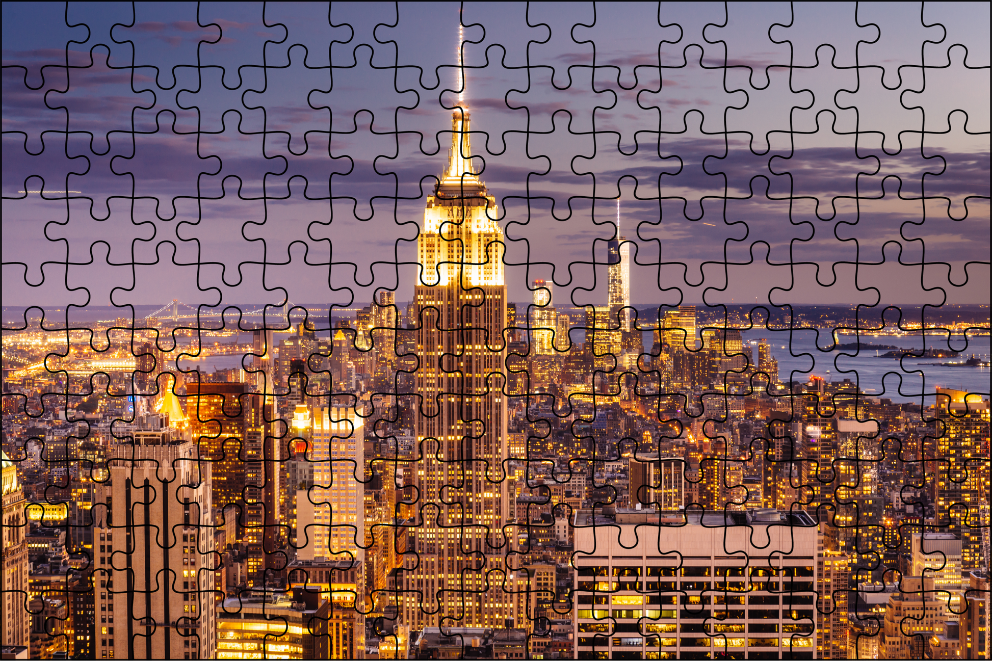 City Jigsaw Puzzle 252 Pieces - LB Prints