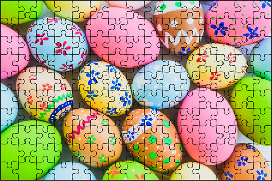 Easter Egg Jigsaw Puzzle 252 Pieces - LB Prints