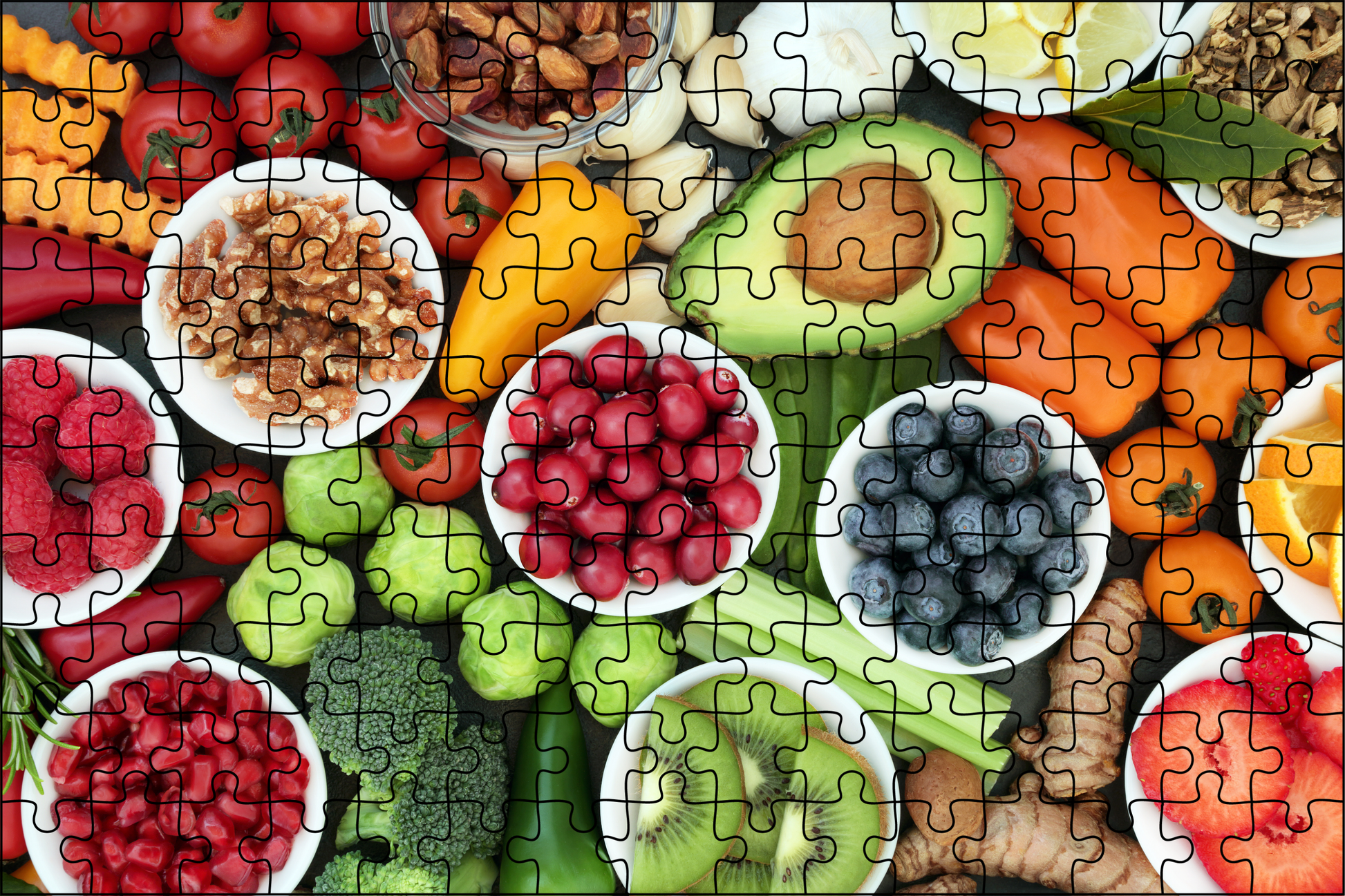 Fruit Selection Jigsaw Puzzle 252 Pieces - LB Prints