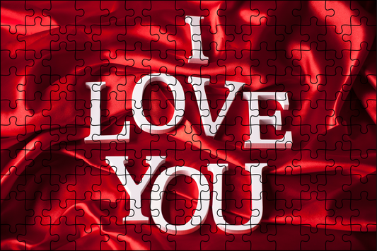 I Love You Jigsaw Puzzle 252 Pieces - LB Prints