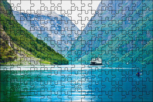 Norwegian Fjords Jigsaw Puzzle 252 Pieces - LB Prints