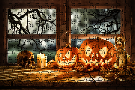 Pumpkin Table Jigsaw Puzzle 252 Pieces - LB Prints