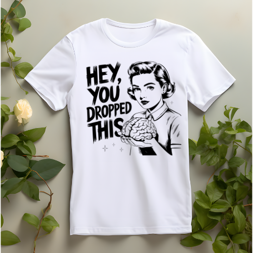 Womens Brain T-Shirt - LB Prints