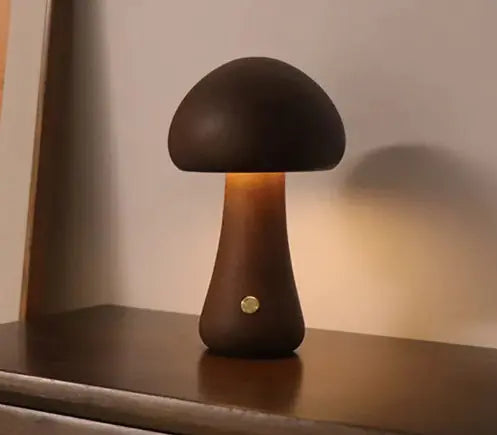 Mushroom Table Lamp - LB Prints